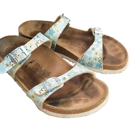 Birkenstock Shoes - Birki’s by Birkenstock Floral Daisy Print Sandals